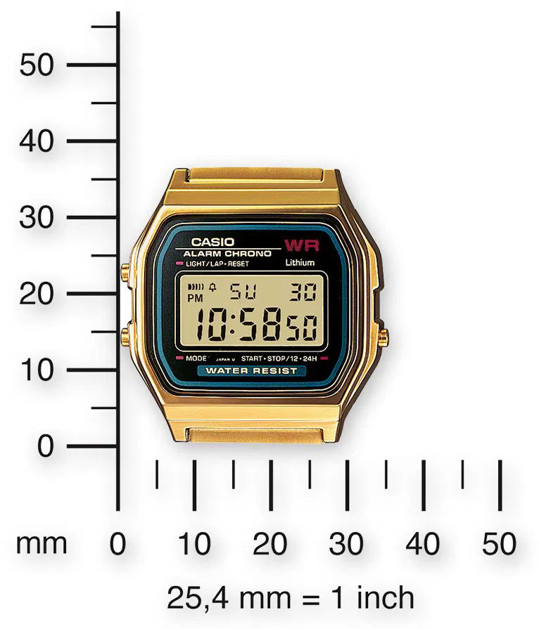 Hodinky CASIO A 159G-1